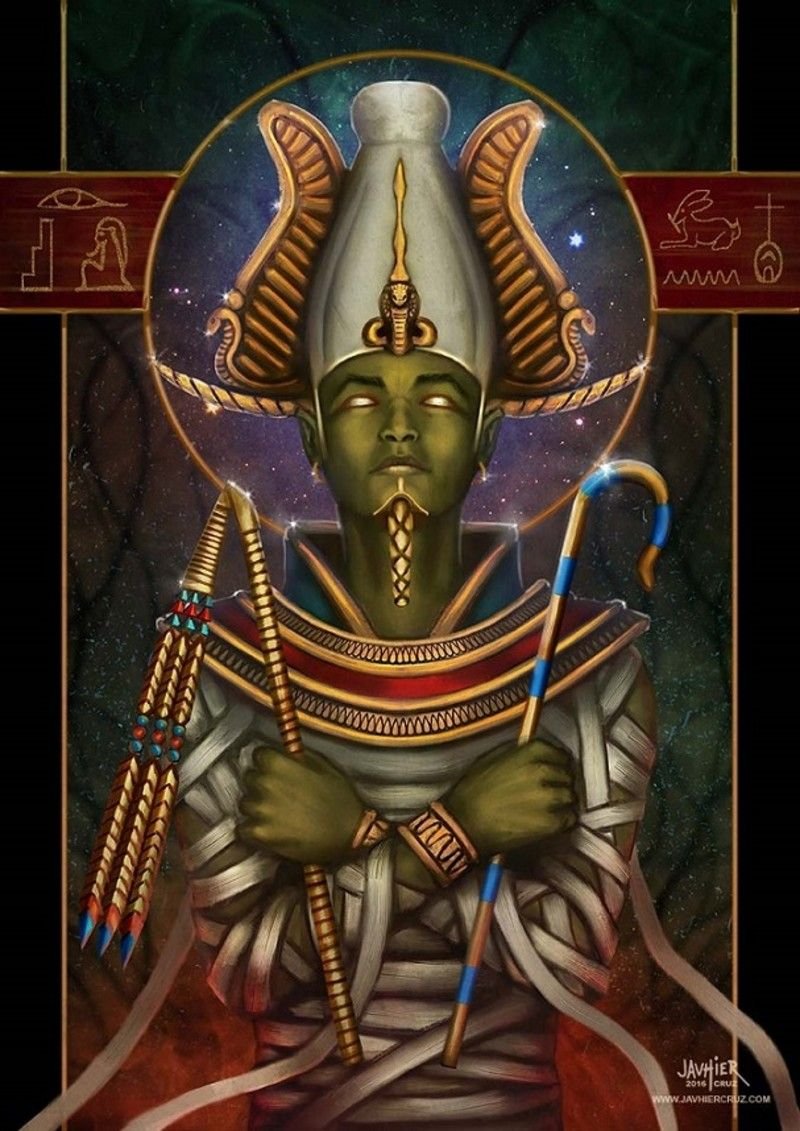 Бог Осирис в древнем Египте