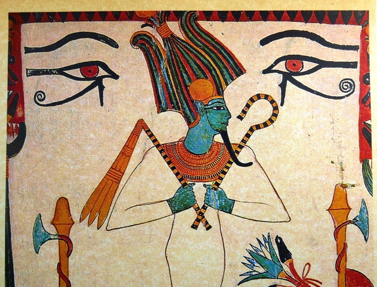 Боги Египта Анубис и ра