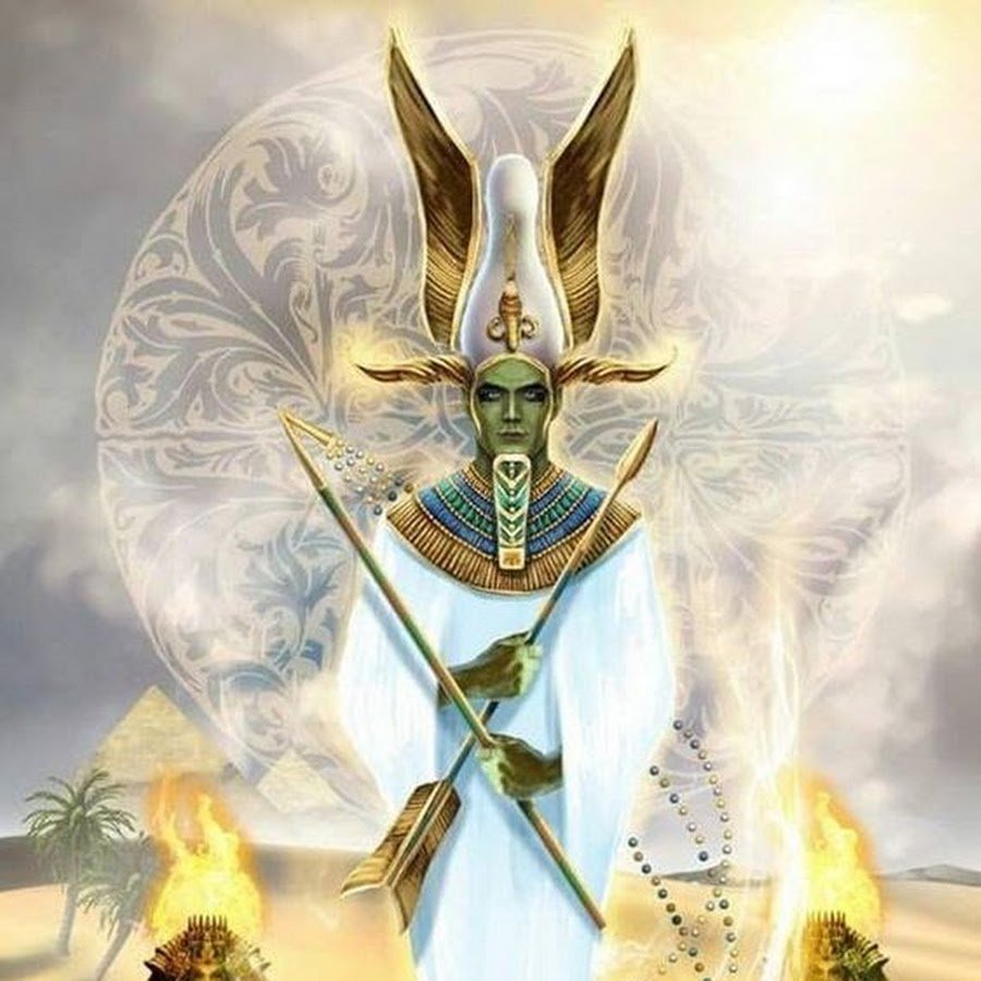 Осирис Бог Египта арт