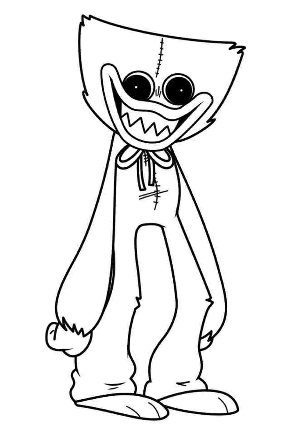 Хагги Вагги раскраска