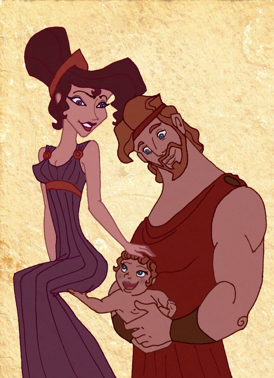 Геркулес мультфильм 1997 Мегара