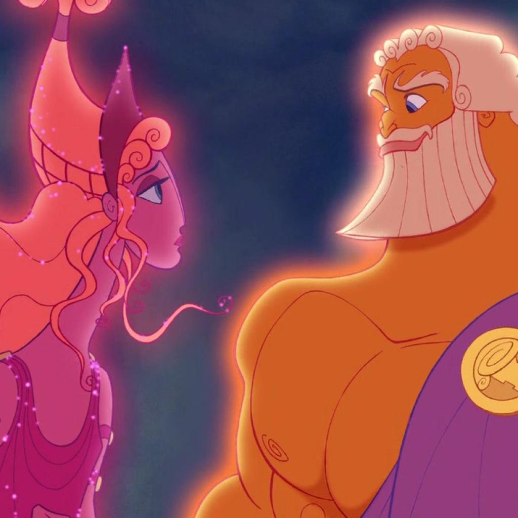 Геркулес Дисней Зевс