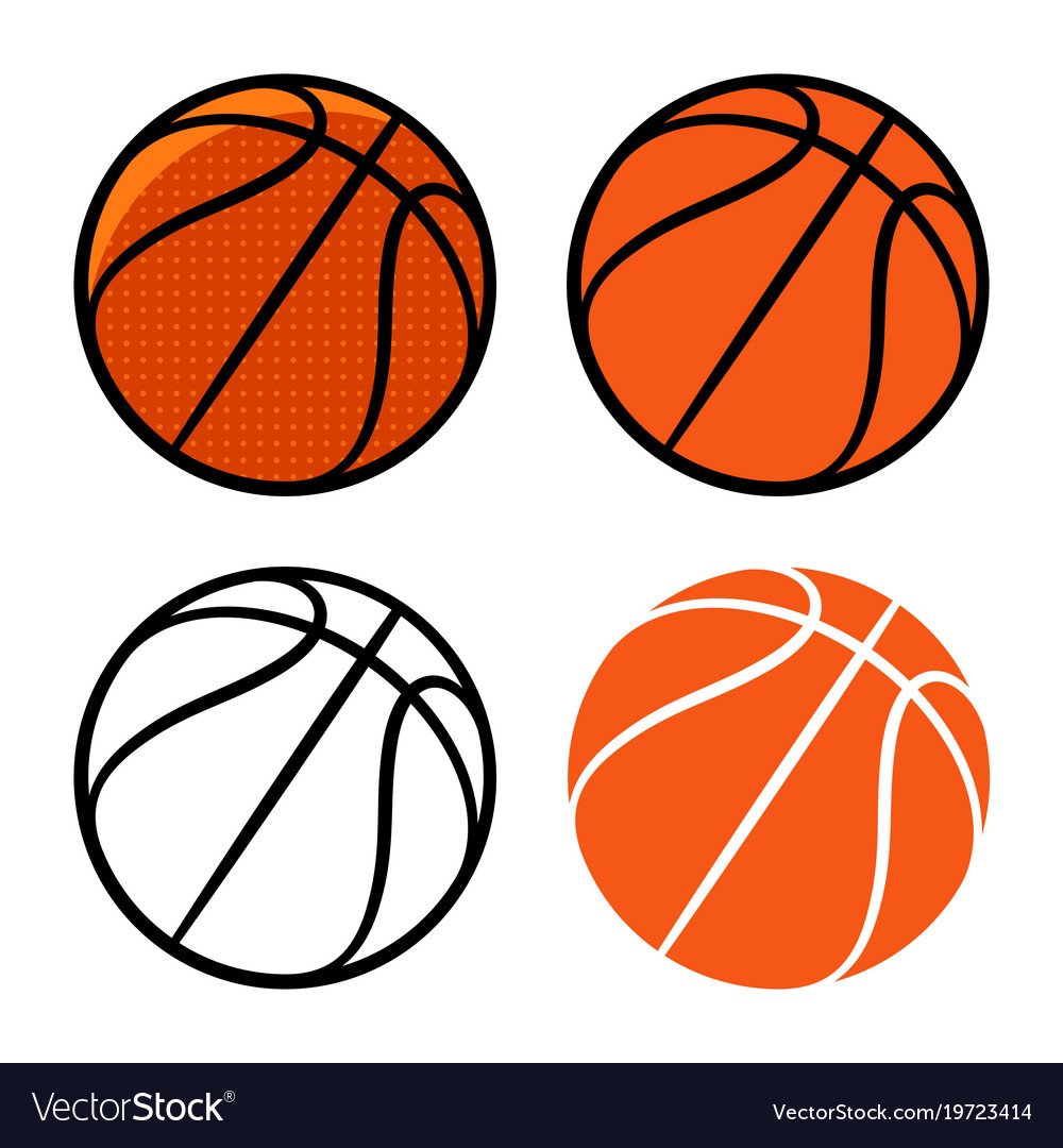 Баскетбольный мяч для распечатки