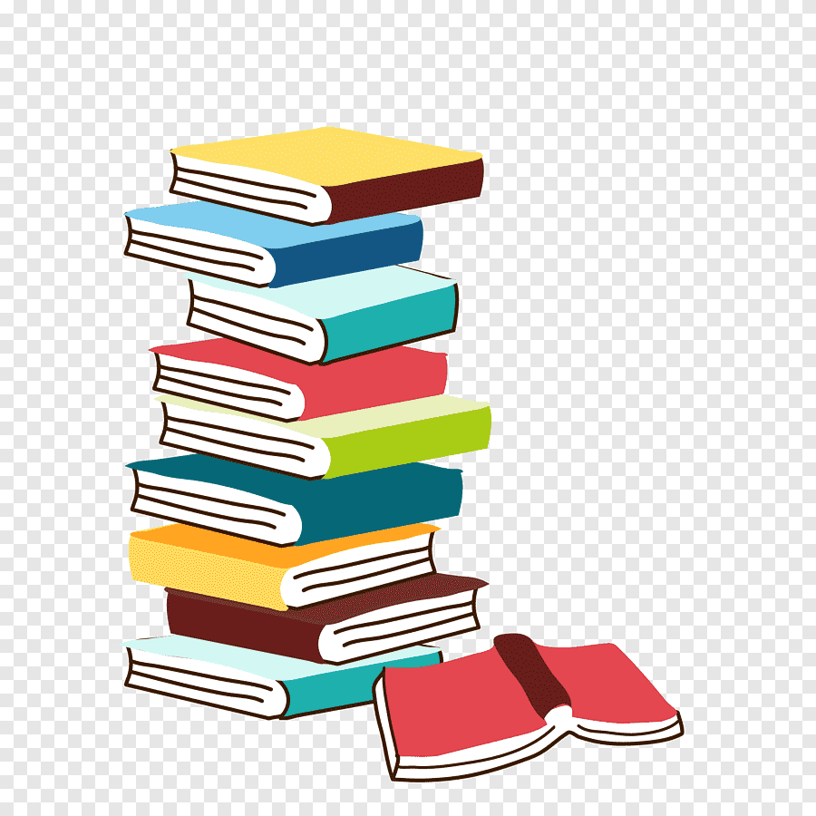 Стопка книг мульт