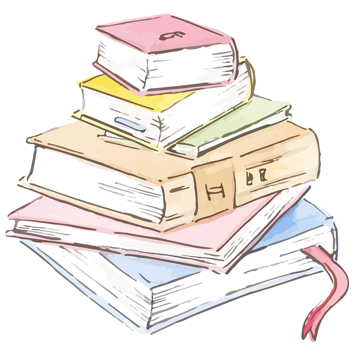 Нарисовать книгу