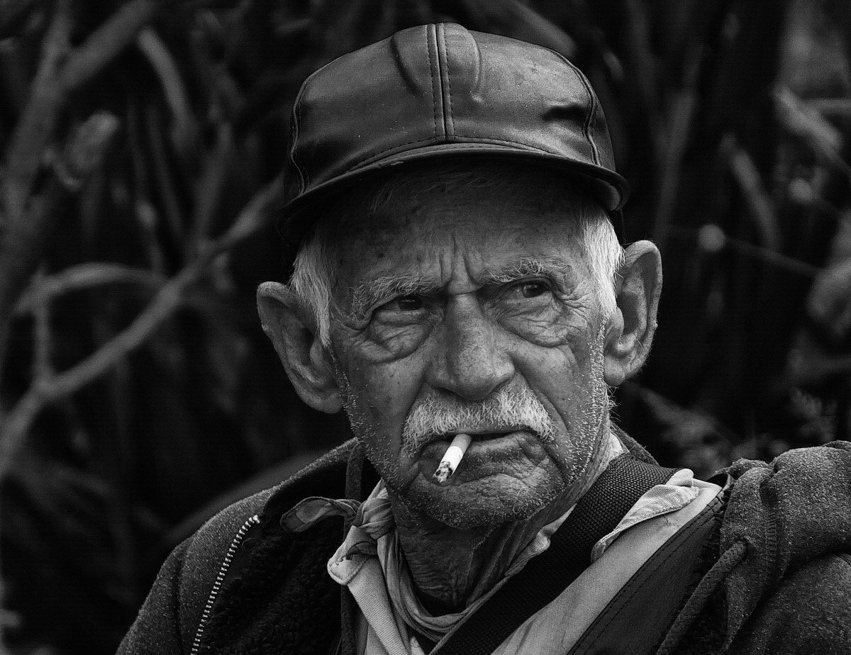 Фото старика