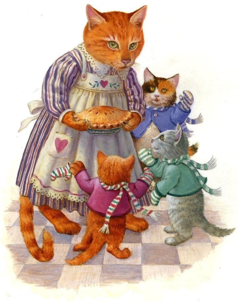 Котятки и перчатки