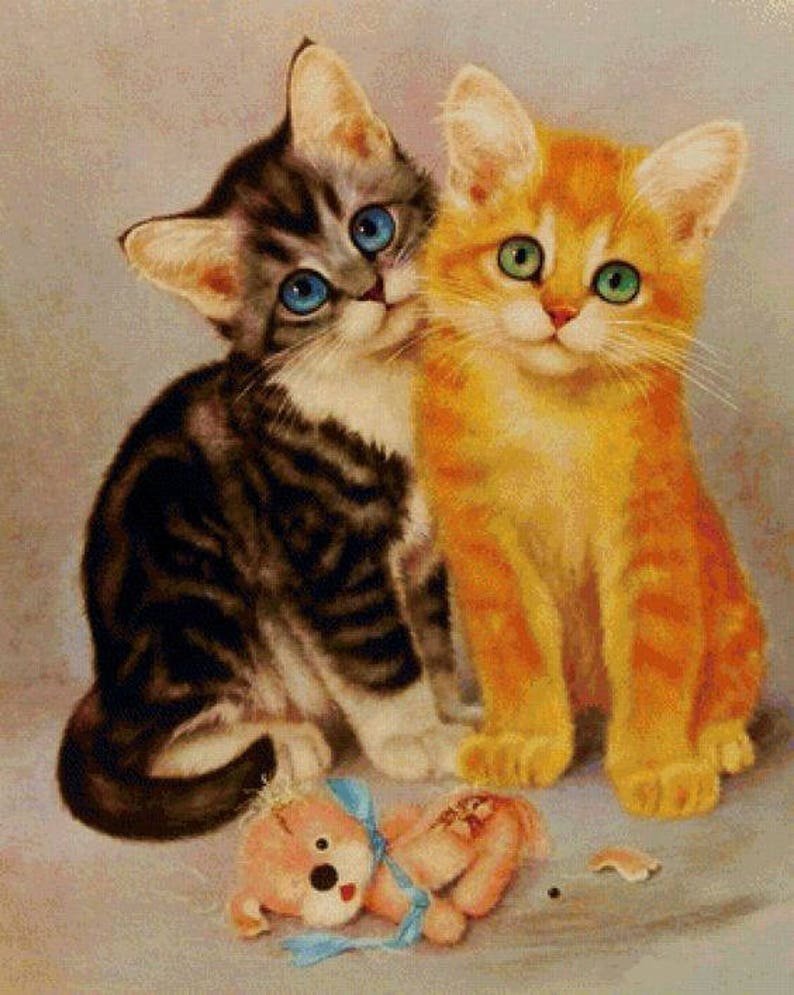 Картина два кота