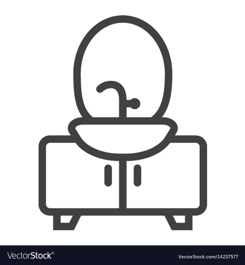 Мебель для ванной комнаты иконка