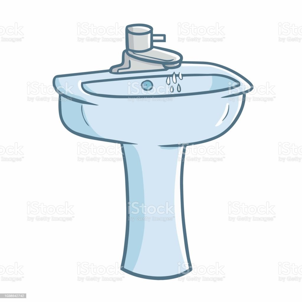 Умывальник клипарт