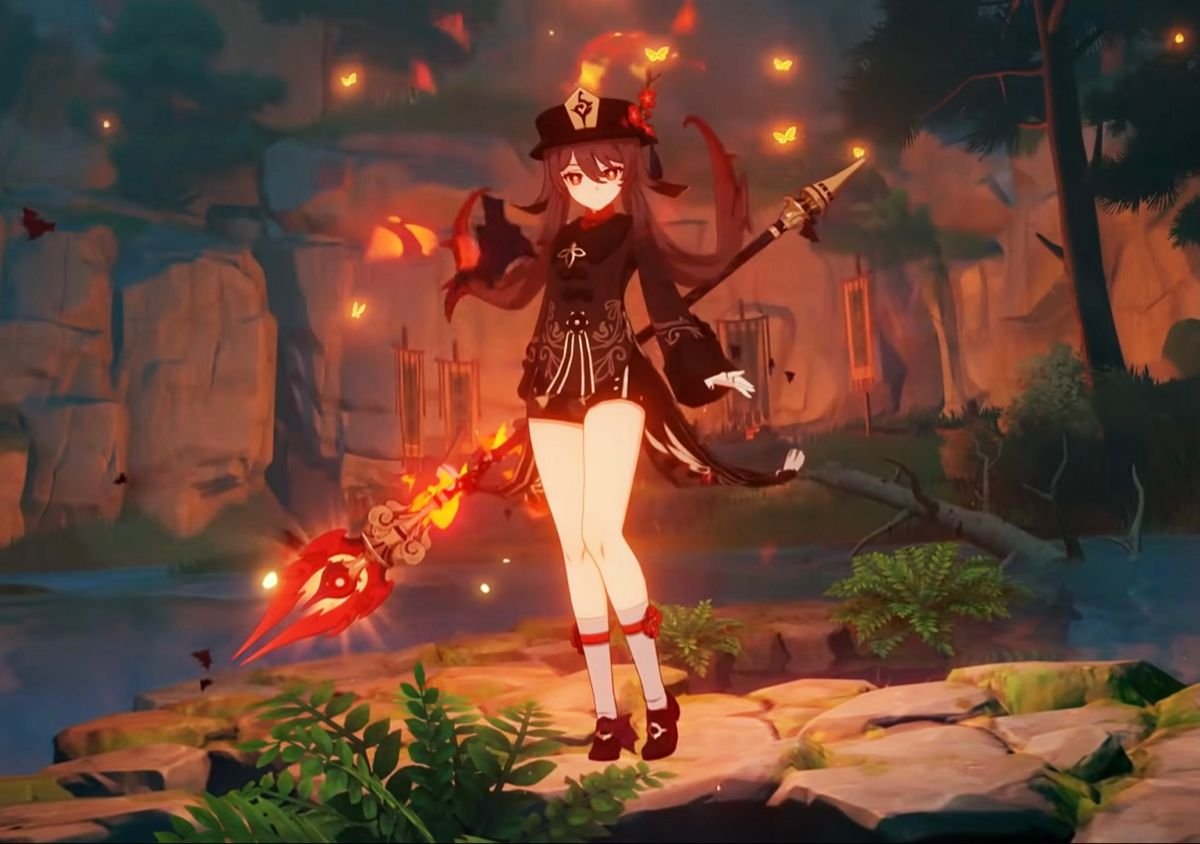 Оружие ху Тао Геншин