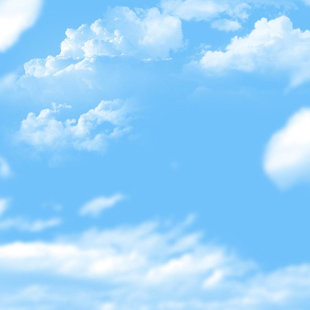 Голубое небо без облаков