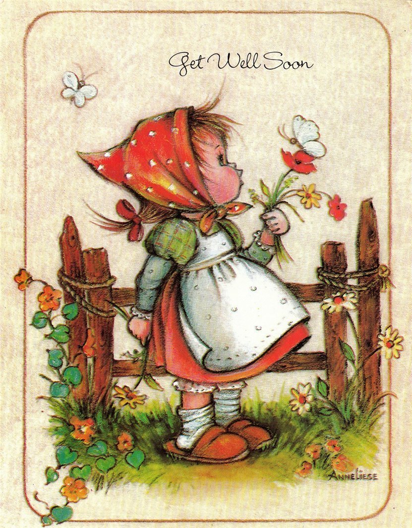 Старинныемоикрытки с днем рождения