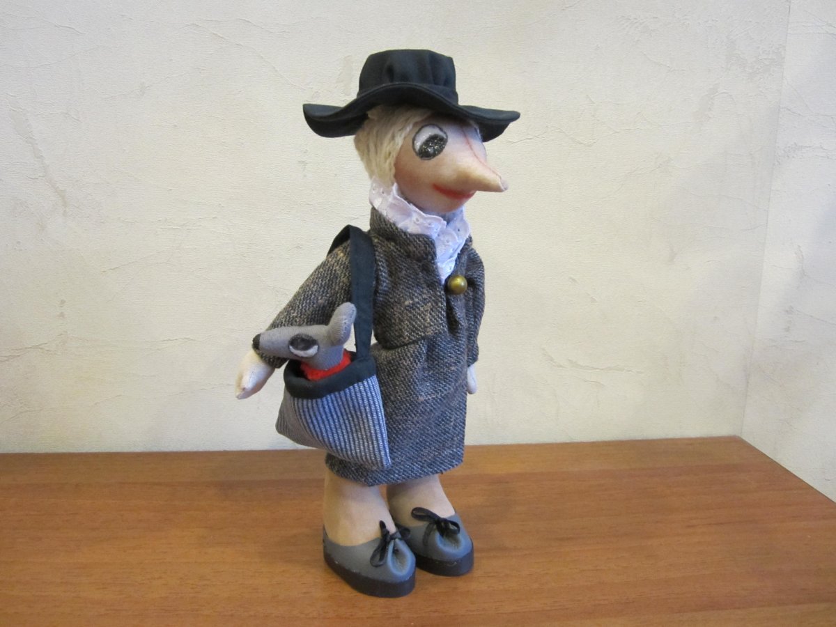 Мягкая игрушка старуха Шапокляк