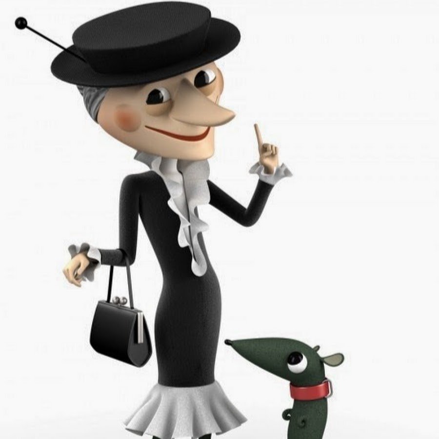 Крокодил Гена и старуха Шапокляк