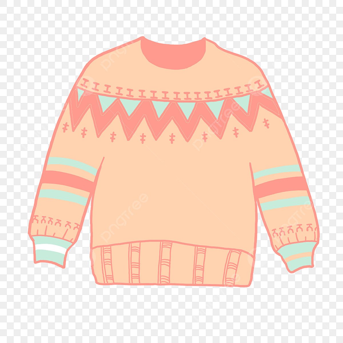 Свитер клипарт для детей