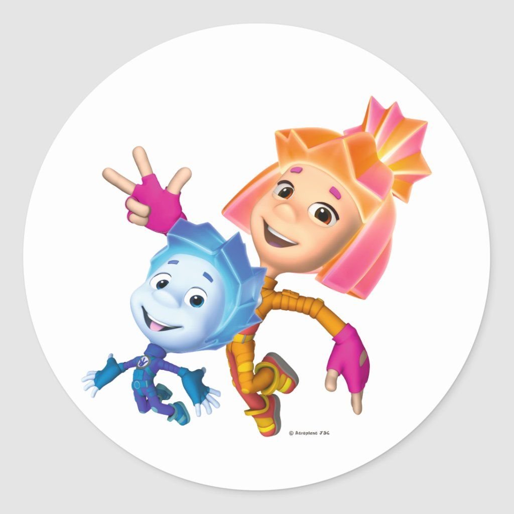 Симка и Нолик на санках