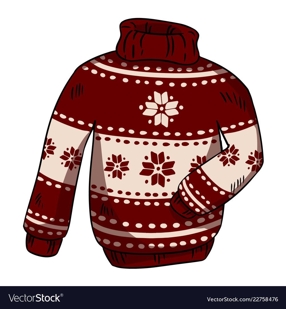 Свитер мультяшная