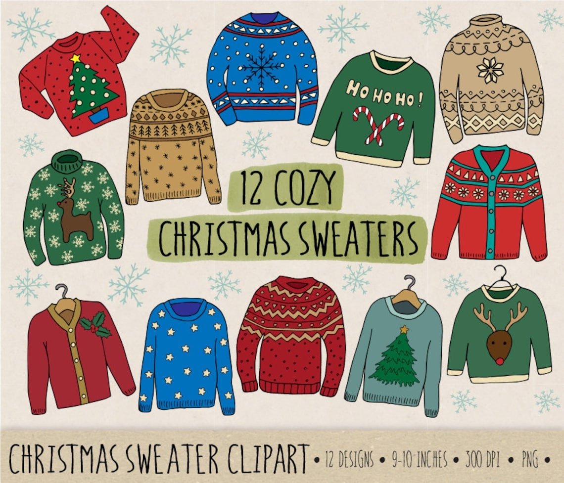 Свитер мультяшный