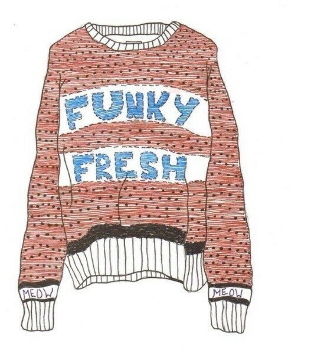 Новогодний свитер рисунок