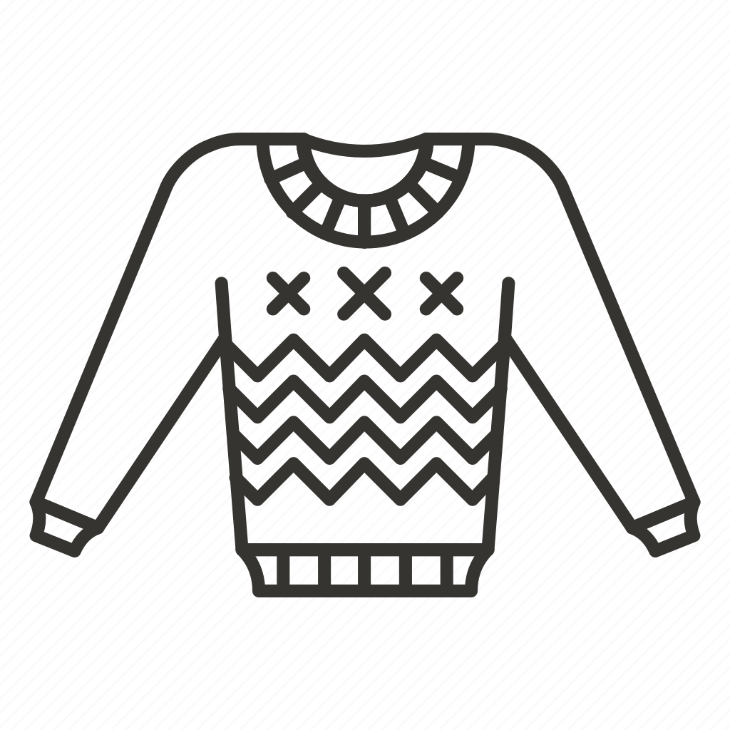 Свитер для раскрашивания детям