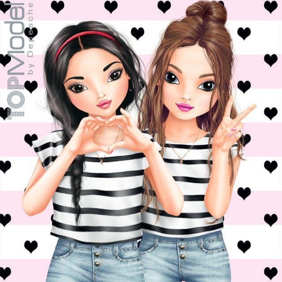 Модная девочка иллюстрация