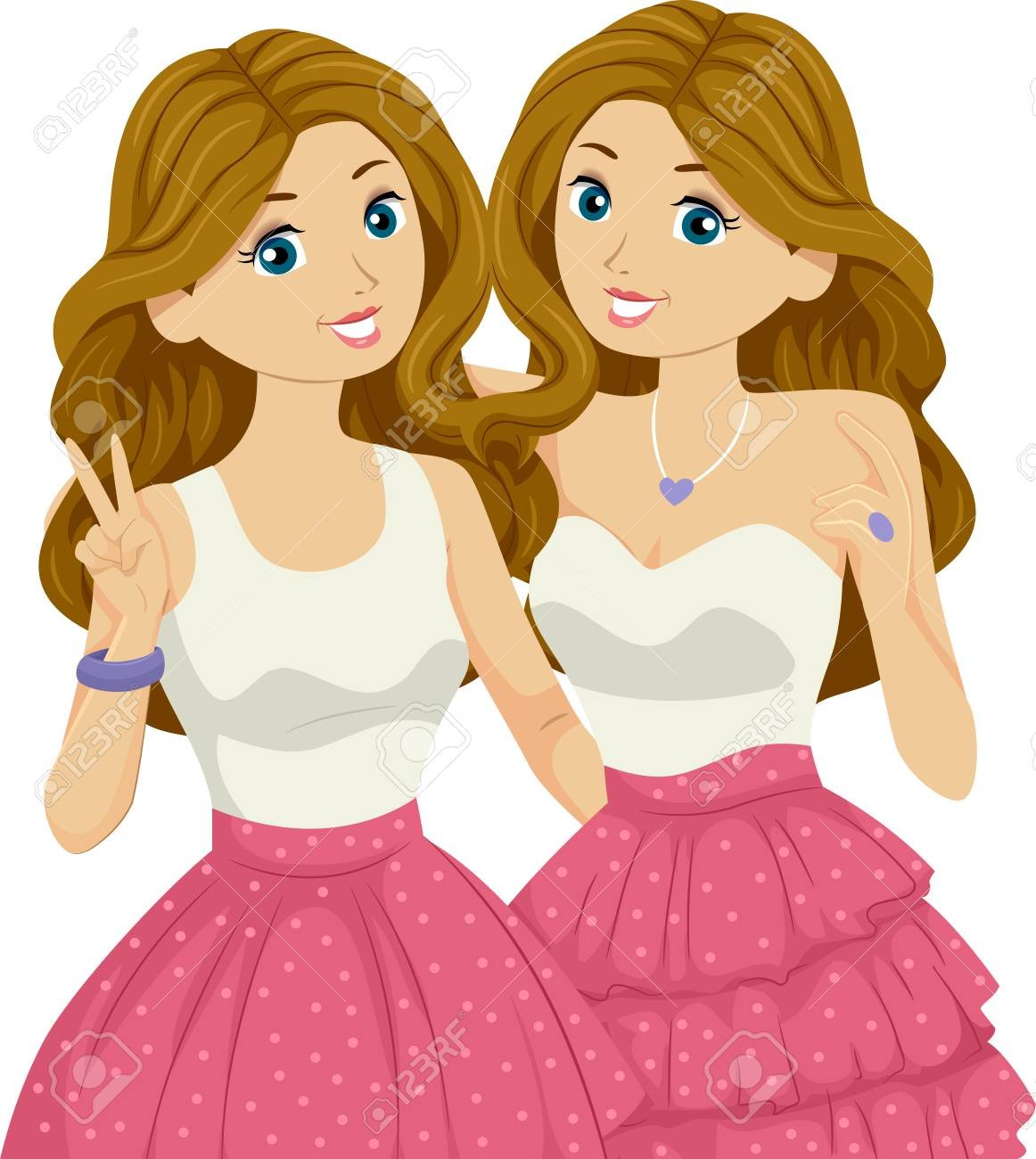 Девочки подружки