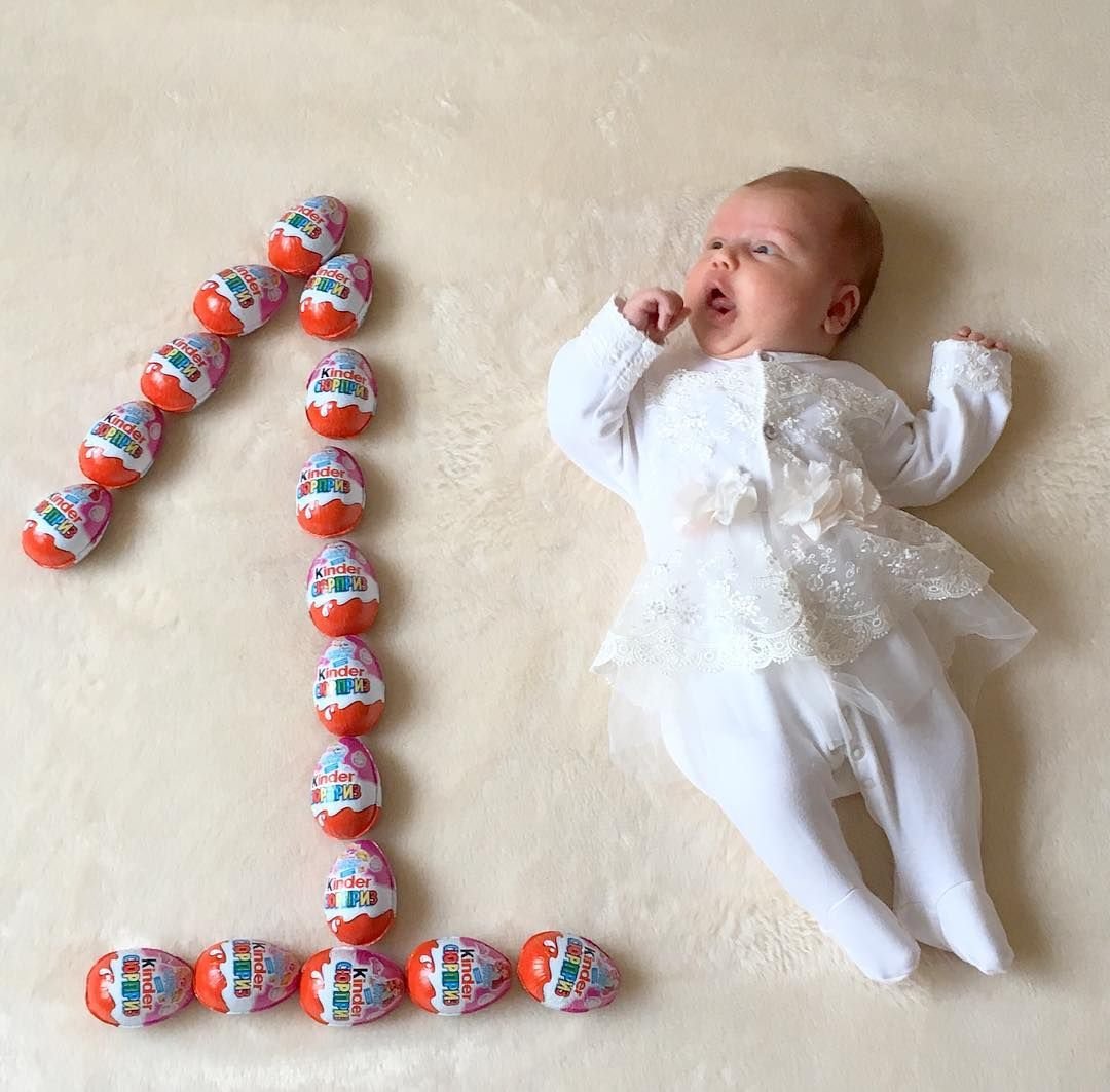 Фотоколлаж по месяцам ребенка