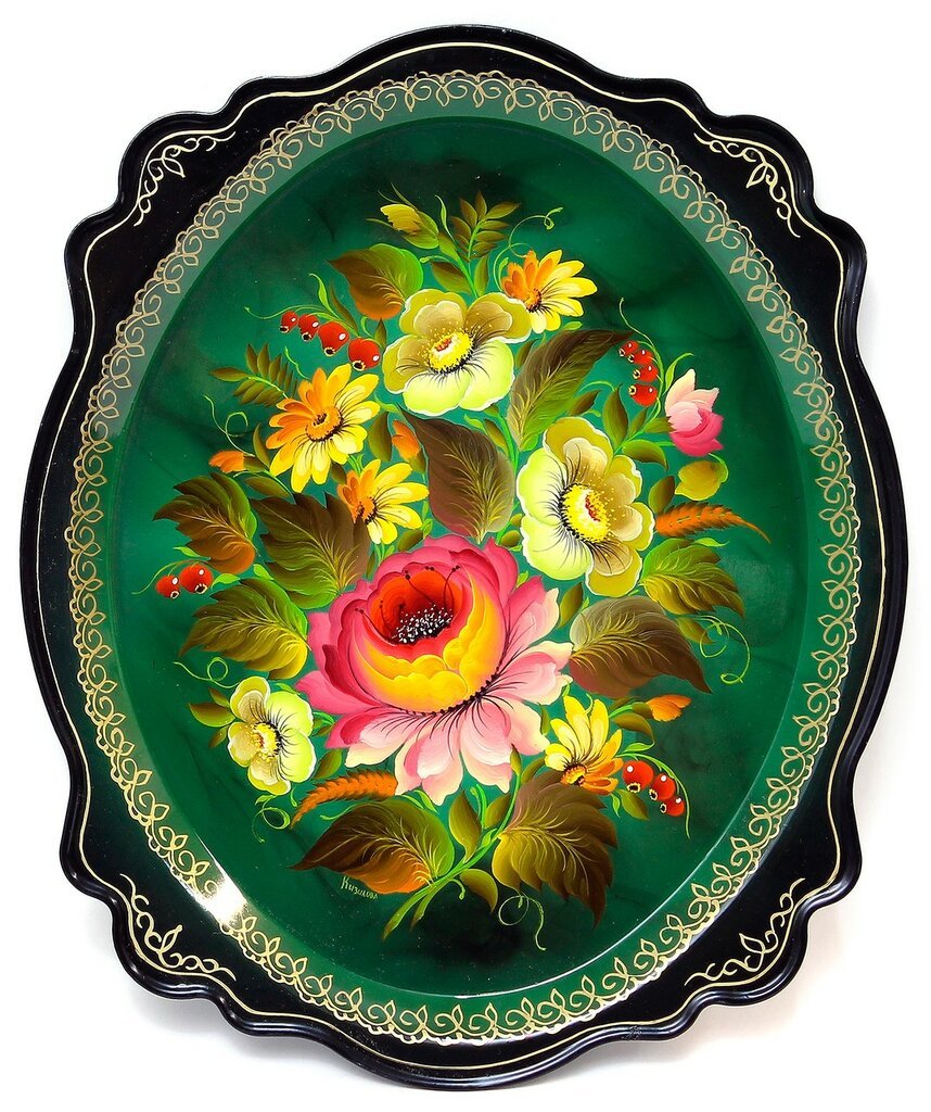 Тагильский поднос Нижний Тагил