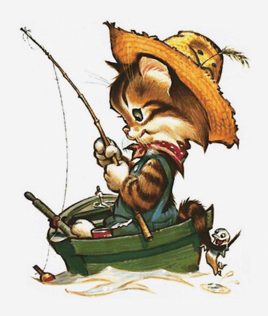 Виверровый кот рыболов Джон Дэвис