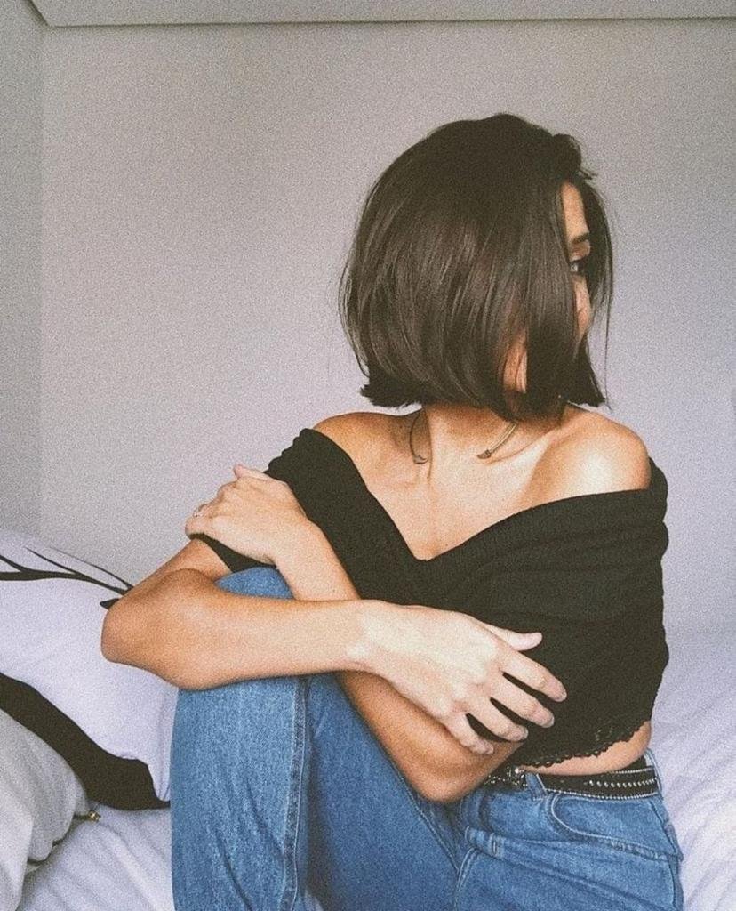 Мультяшные волосы каре