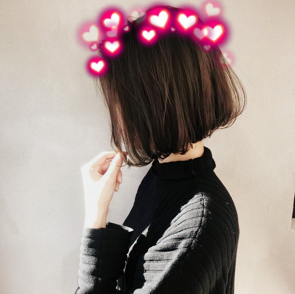 Девочка с черным каре