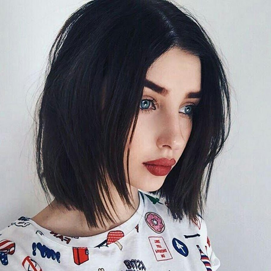 Аниме девушка с каре