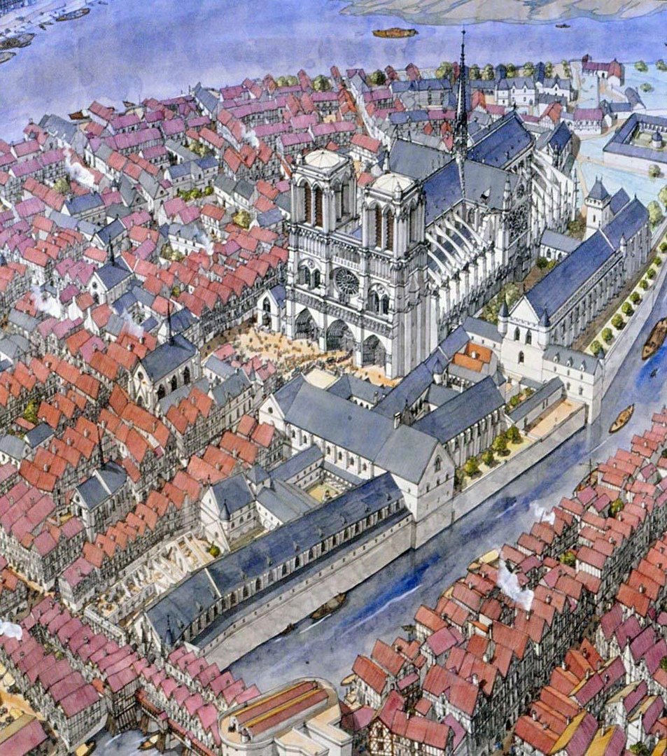 Париж в средние века