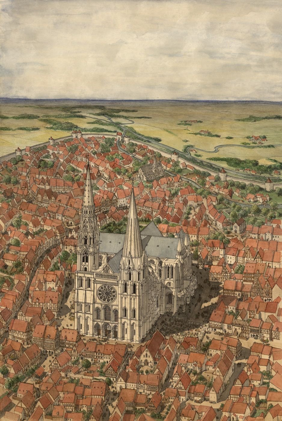 Средневековый Париж 15 век