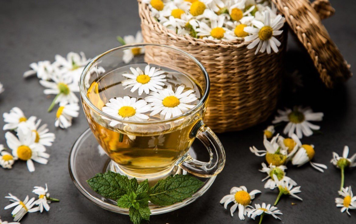 Отвар из ромашки