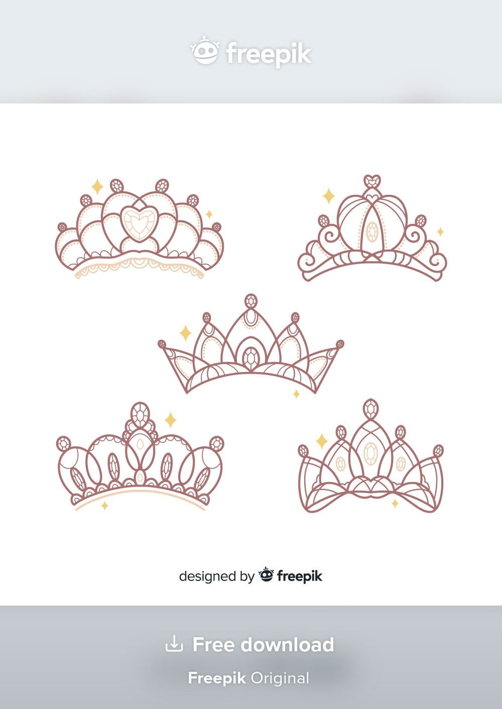 Схемы диадемы тиары