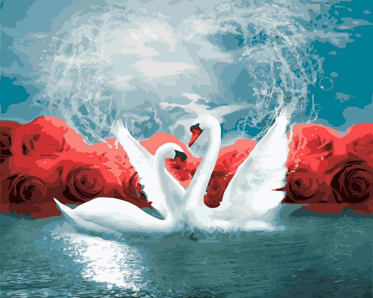 Лебеди сердце