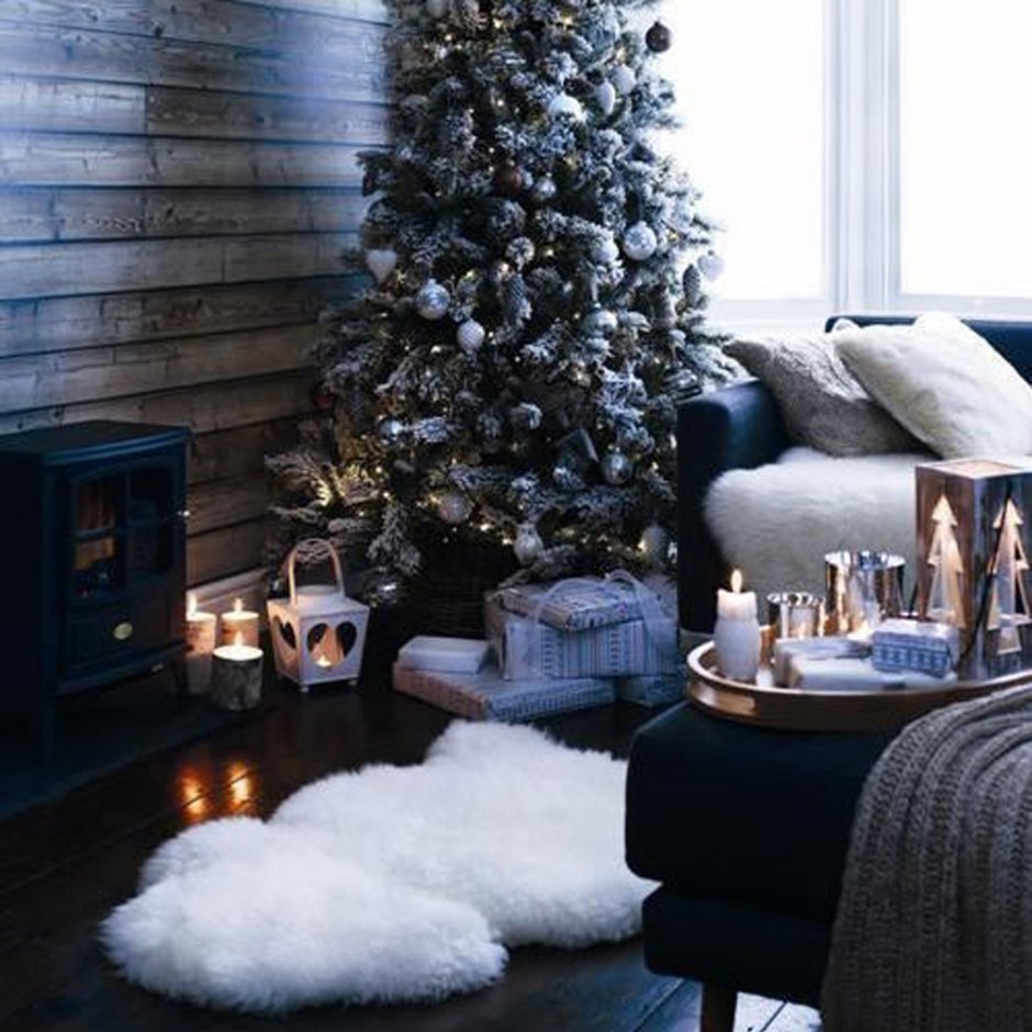 Зимний фон для сторис