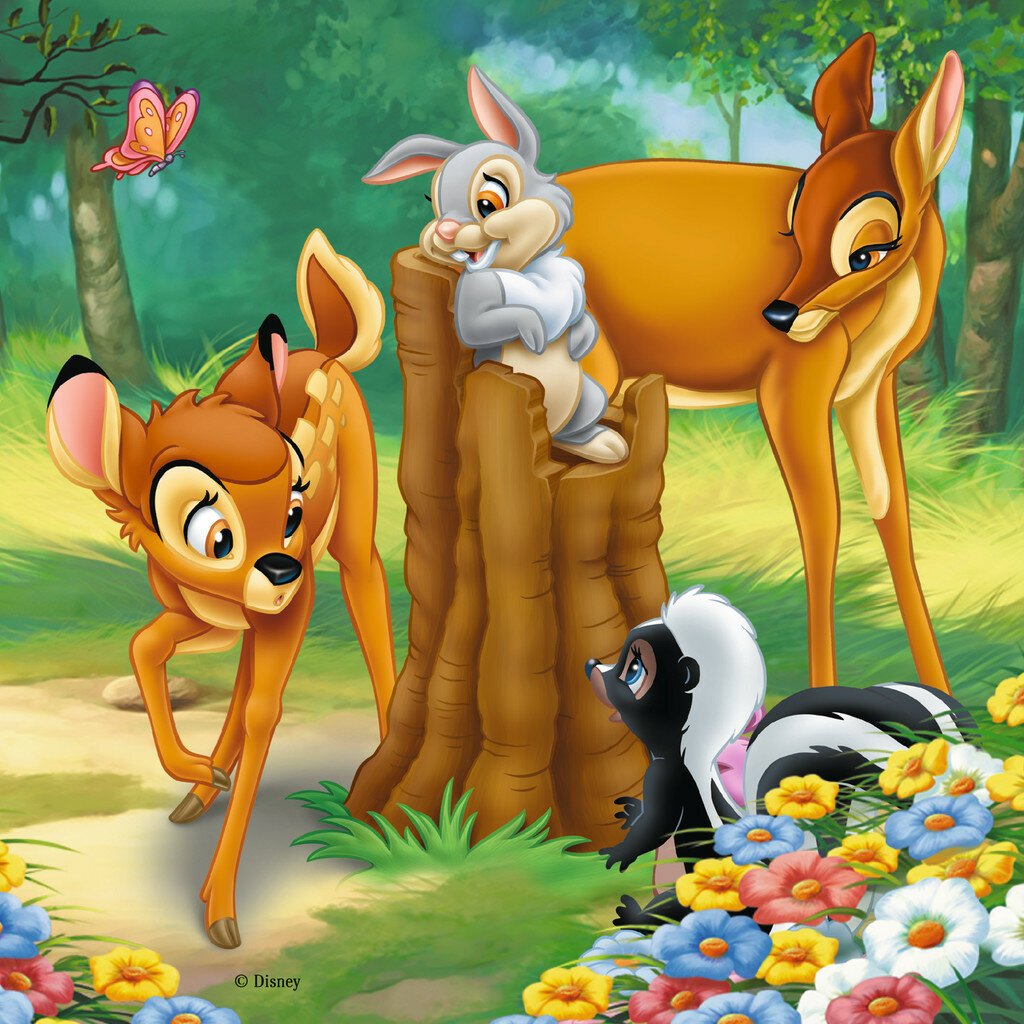 Бемби мультика Уолта Диснея