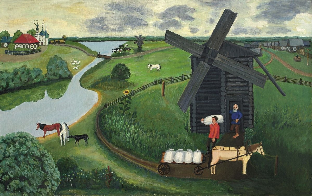 Мельник мельница иллюстрации