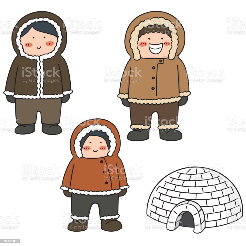 Костюм Эскимос для детей дошкольного возраста