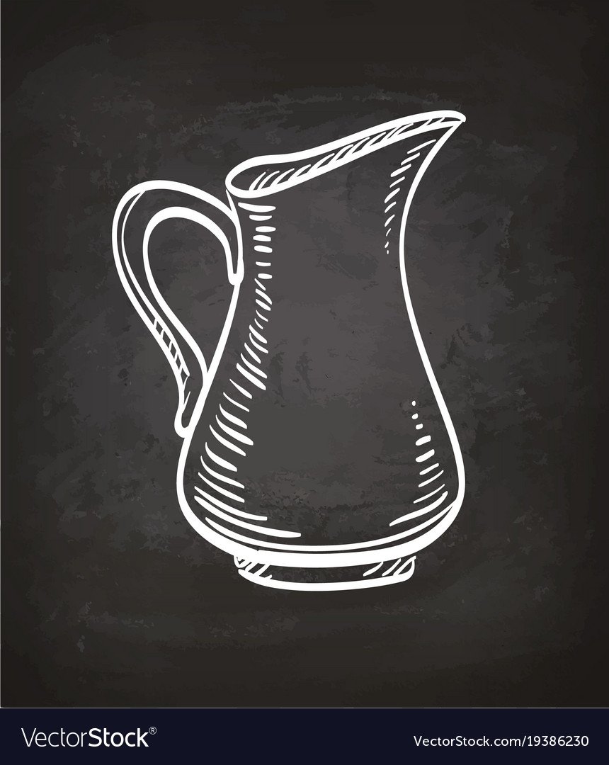 Кувшин раскраска распечатать