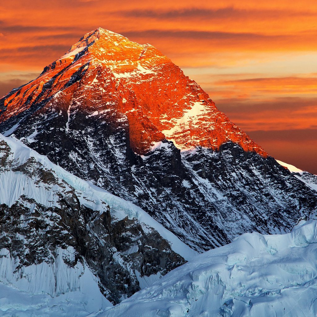 Гора Эверест 8848 м