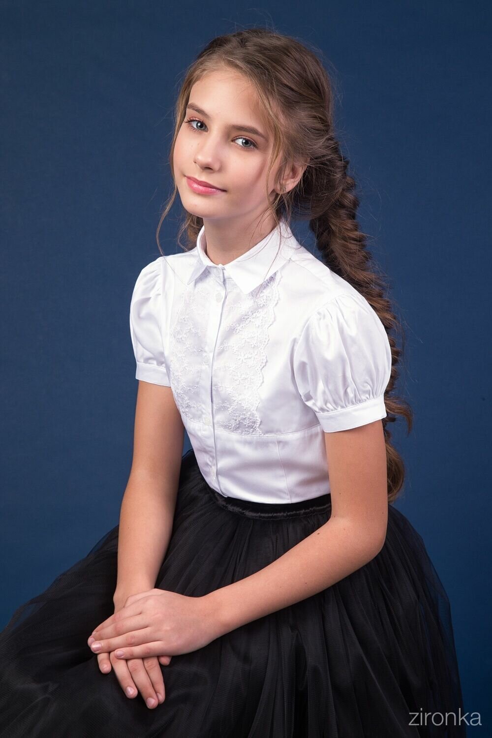 Школьная блузка