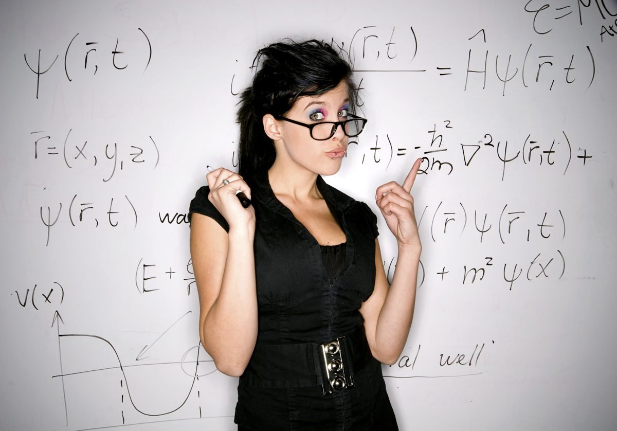 Красивая отличница