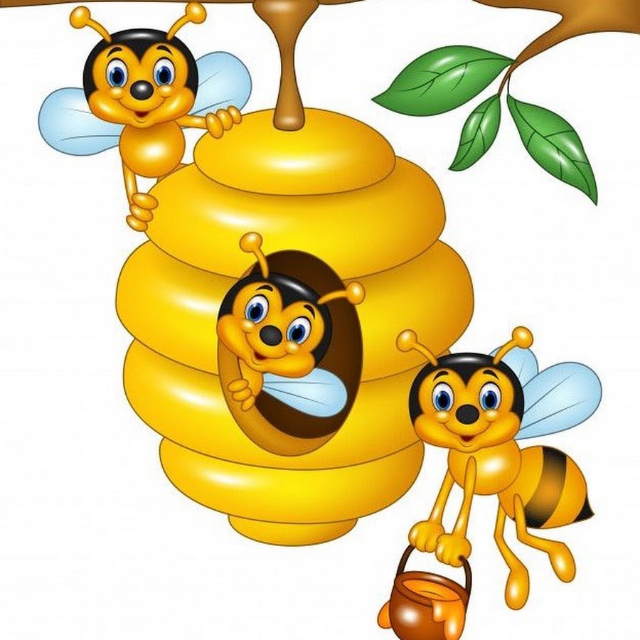 Пчелки улей дерево