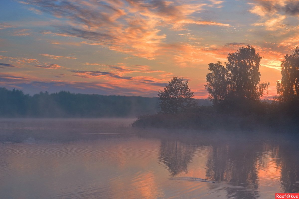 Пейзаж Заря