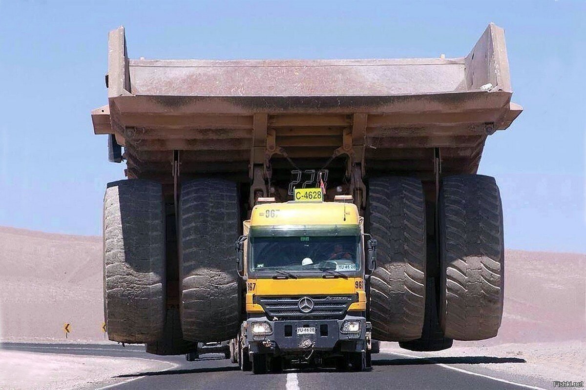 БЕЛАЗ-75710 И человек