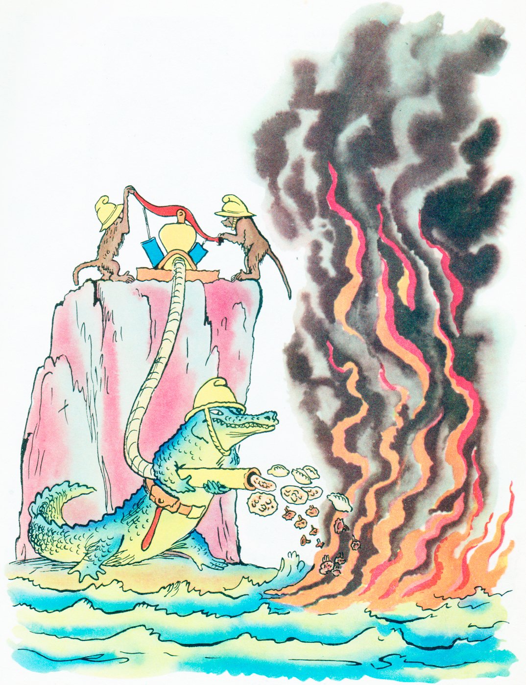 Путаница картинки для детей чуковский